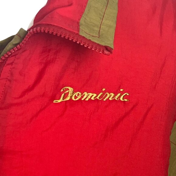 VTG Starter San Francisco 49ers Color Block Jacket S Nylon Popover 1/4 Zip - Picture 9 of 11